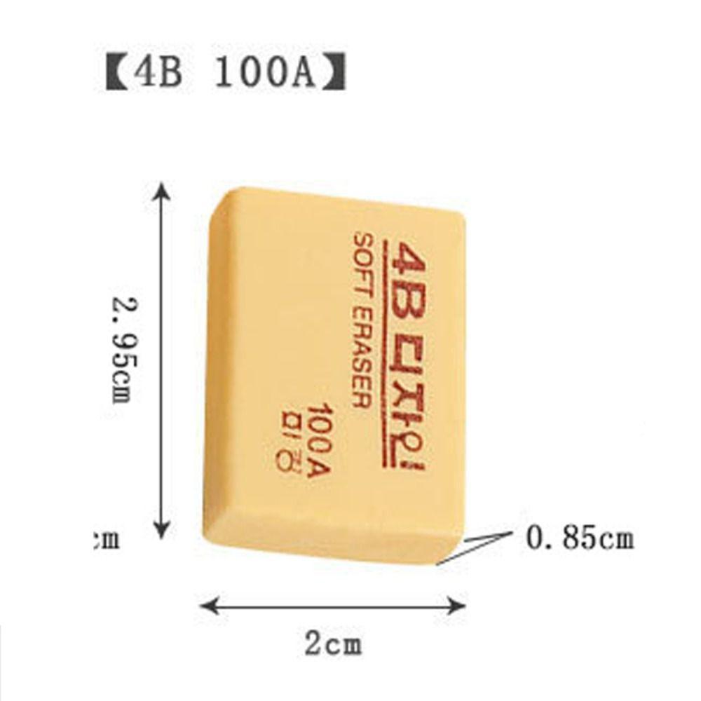 

5 шт. 50А/100А/200А Карандаши 4B Ластик для письма и рисования Резина Не повреждает бумагу Награда студенту 100A