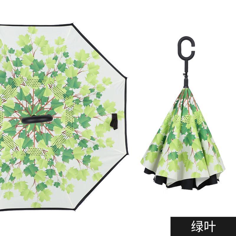 OIMG Automatic Double-Layer Straight Reverse Umbrella