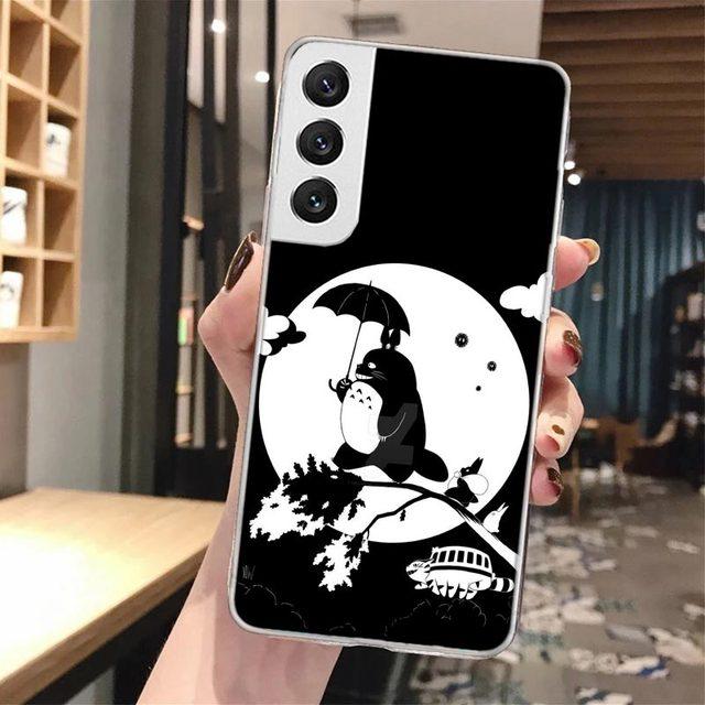 Carcasa moale Totoro Studio Ghibli Anime pentru Samsung Galaxy S23 S22 Ultra S21 Plus S20 Fe S10 Lite S9 S8 + S10e S7 Edge Patter