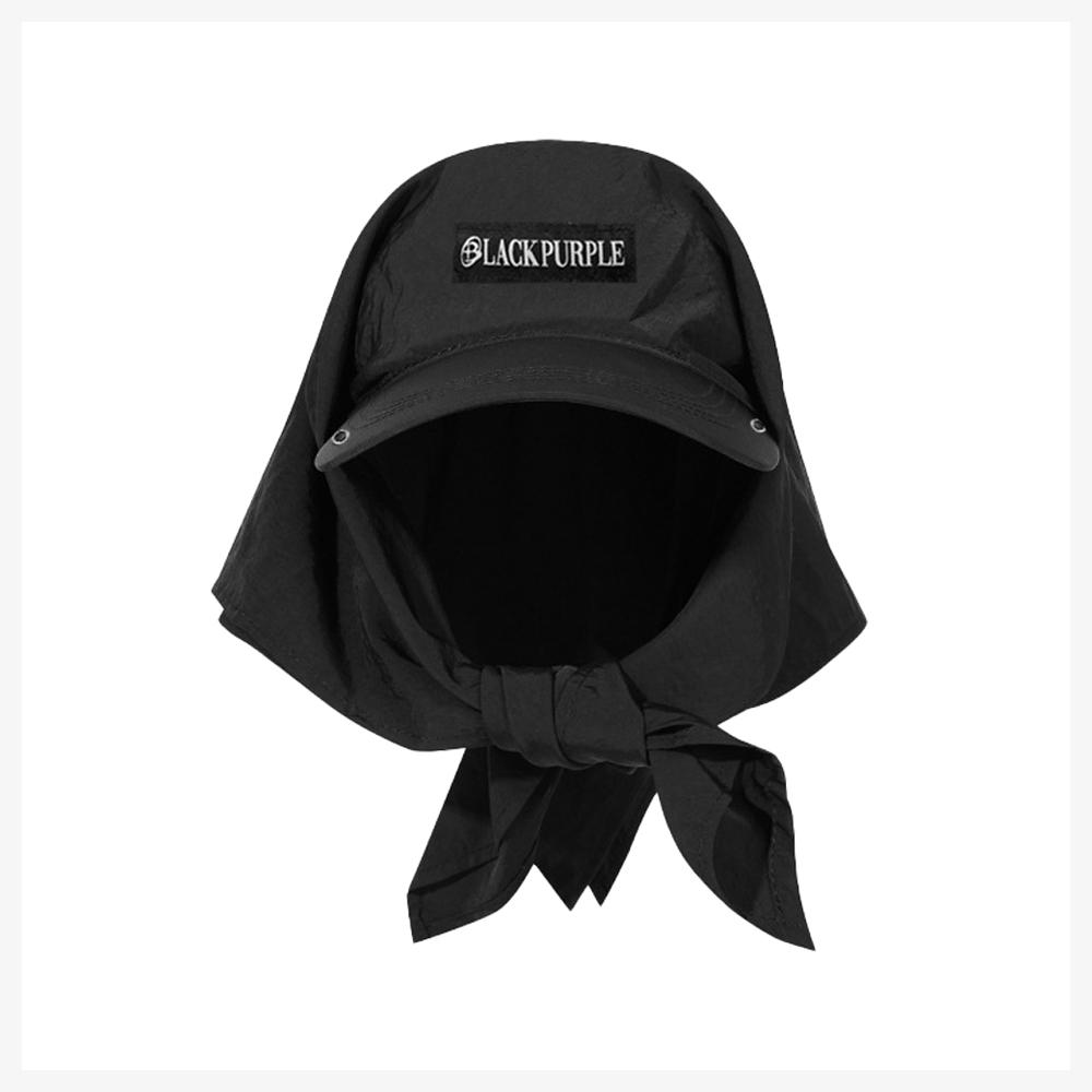 Beullaegpeopeul Hooded Shade Bandana Cap_Black
