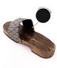 KYOETSU Geta Sandals with Japanese Burnt Paulownia Wood Men's Patterns, (7)