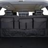Back Seat Car Trunk Hanging Storage Bag Organizer With Pockets Oxford Waterproof Multi-pocket Car Trunk Storage Bag Organizer