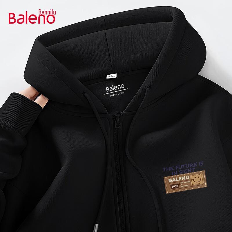 

Baleno Men s Retro Hooded Knit Cardigan Jacket 4XL