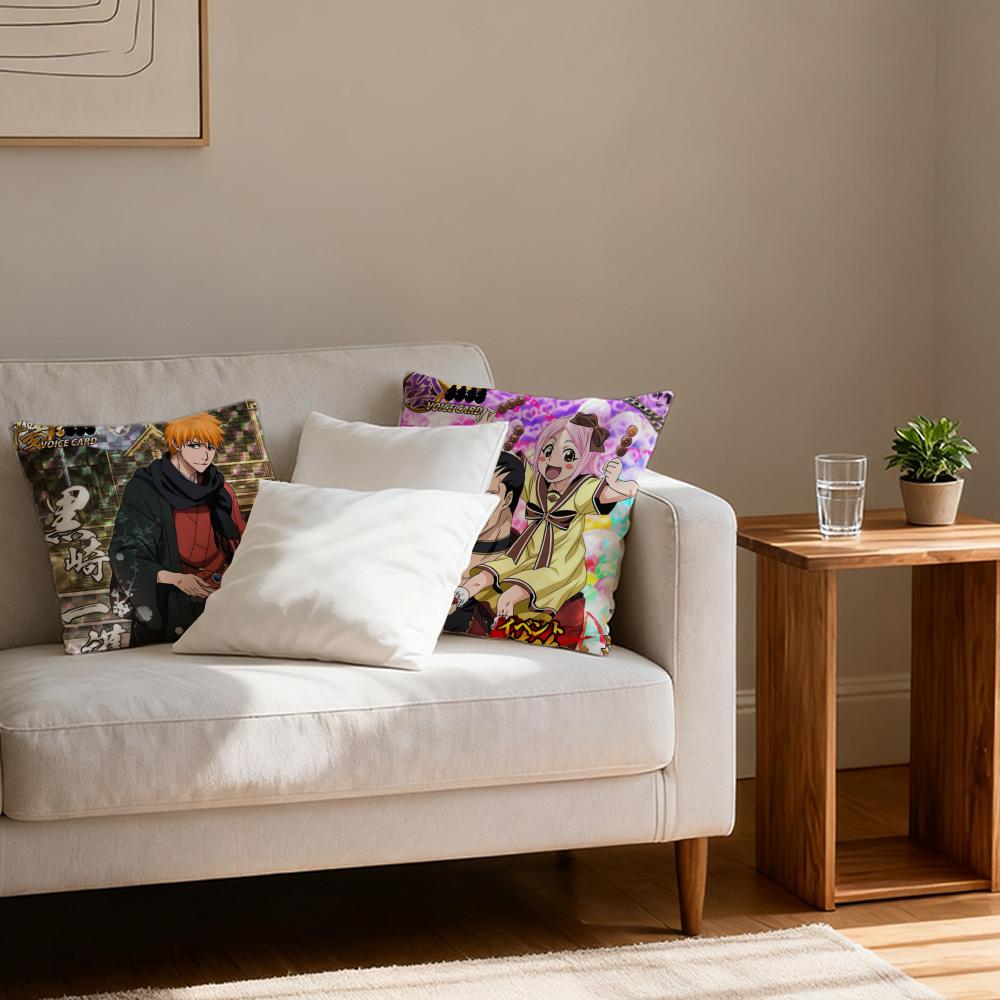 Pillow Case Luxurious Home Office, Sofa Decorative Multi Sized Car Seat Cushions, Pillowcases B-BleachS Anime