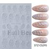 New Nail Art Stickers Halloween Cartoon Scar Pumpkin Bat Spider Web Adhesive Nail Sticker