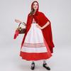 Halloween, Adult Little Red Riding Hood Christmas Party Princess Masquerade Costume, Little Red Riding Hood Dress