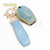 For Jeep Grand Cherokee For Dodge Grand Caravan 2008 2010 Challenger Charger Journey Ram 1500 Car Key Case Cover Keychain
