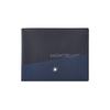 Fashion 2.0 Series Short Leather Wallet Men Wallet Blue Black MB128613