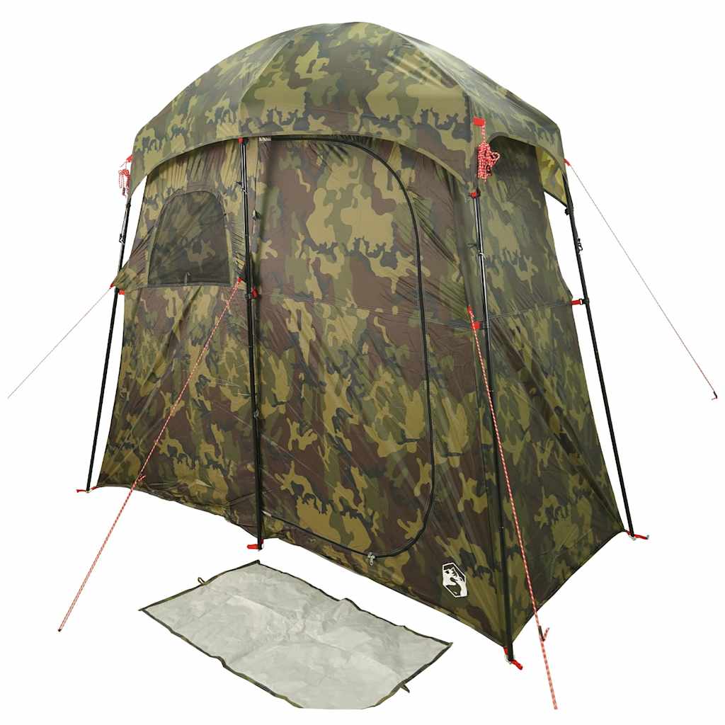 Shower Tent for 2 Persons Camouflage Pattern Waterproof