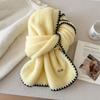 Soft Knit Scarf Women Men Winter Solid Color Warm Lightweight Unisex