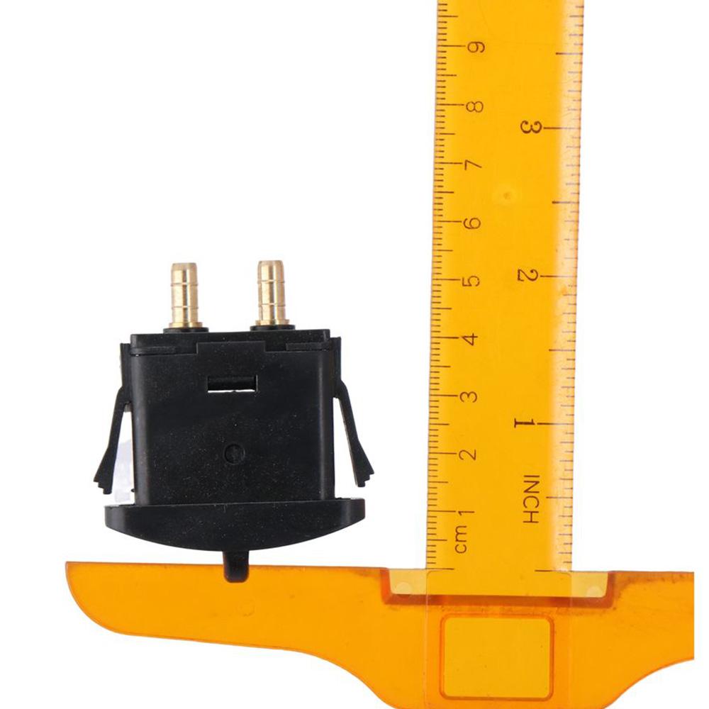 46*25mm Seat Lift Valve Black Electric Cab Durable Snap Tab ON  For Car