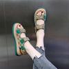 Xiaoxiangfeng Sandals 2025 New Women's Summer Two Wear Flat-bottomed Sports Casual Roman Beach Shoes Soft-soled Non-slip