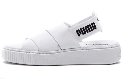 Platform Trace Sports Sandals 'White Black' Women's 365478-02