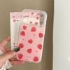 Glitter Strawberry Case for iPhone 17 Pro Max | Compatible with Apple 15, Fresh 14/16/17 Styles