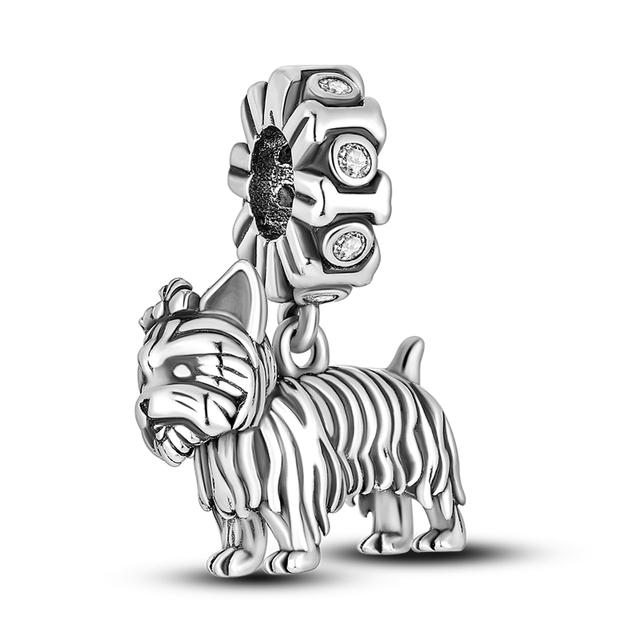 Charm Jewelry Trendy 925 Sterling Silver Hat Rabbit Charm Bead Fit Bracelet For Women Diy Jewelry