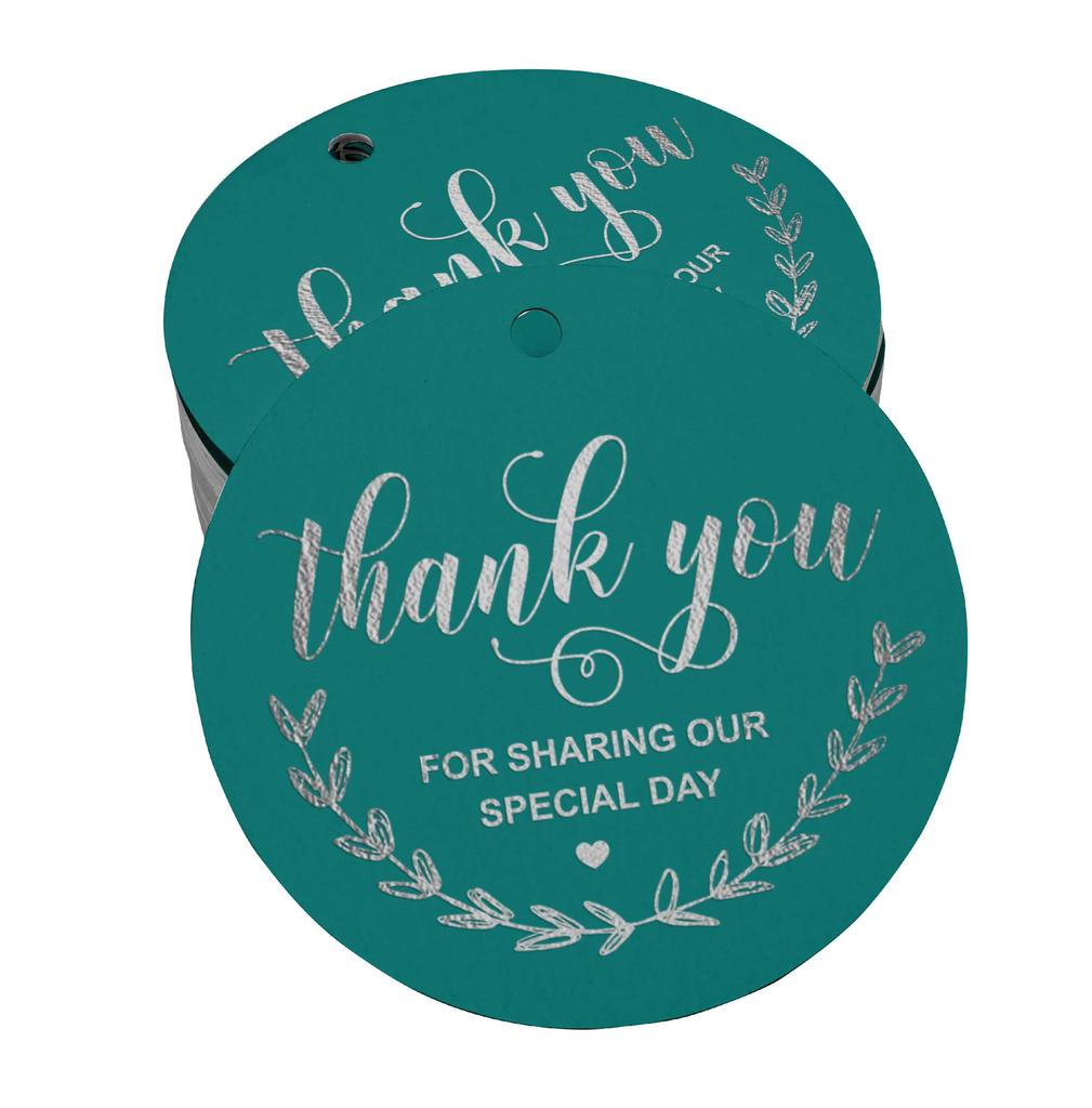 Inkdotpot Thank You For Sharing Our Special Day Bridal Shower-Baby Shower-Retirement-Wedding-Birthday Bottle Tag