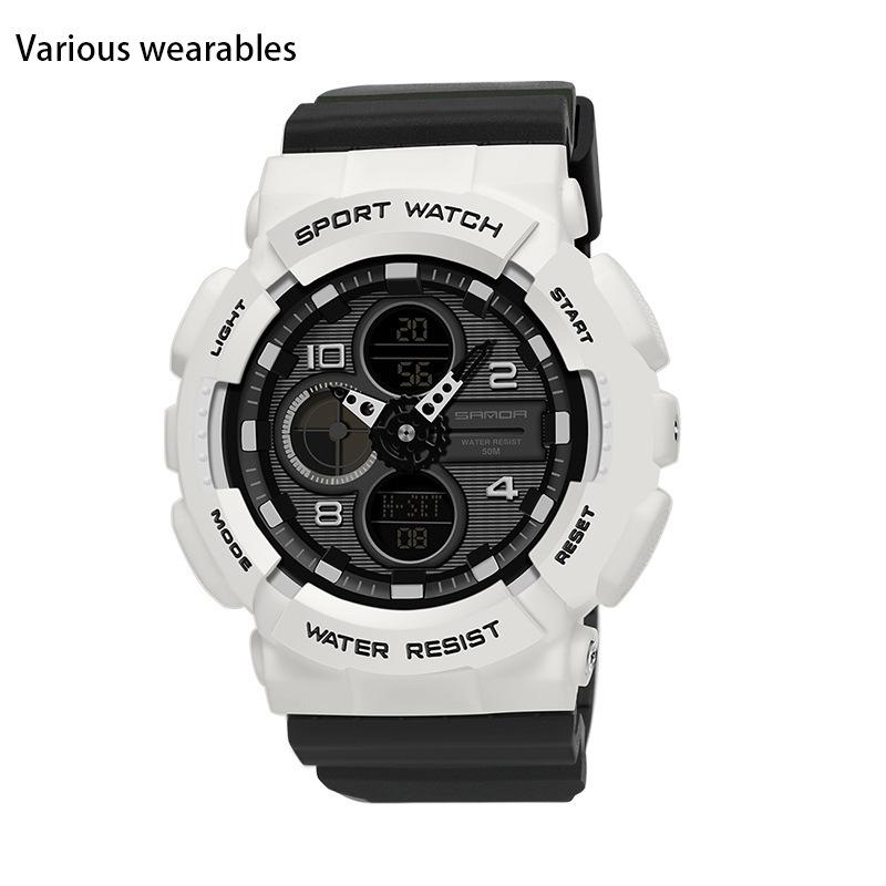 Modische Jugend Herren- und Damenuhren Outdoor Wasserdicht Leuchtend Multifunktionale Elektronische Uhr