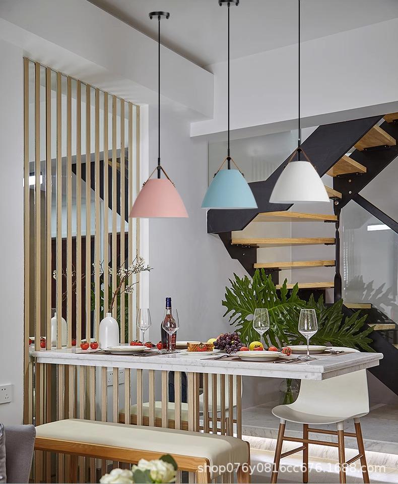 Nordic Industrial Style Pendant Light for Bar, Cafe, Restaurant, or Dining Room