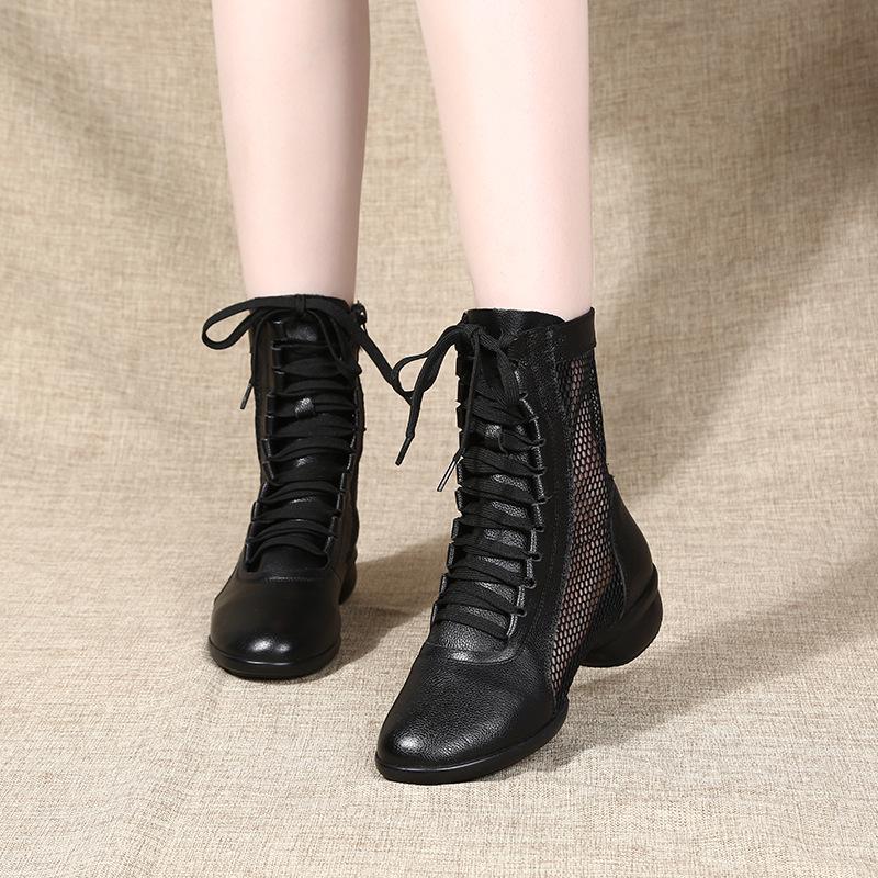 Damen Matrosen Tanzschuhe: 2022 Stiefel mit weicher Sohle für alle Jahreszeiten