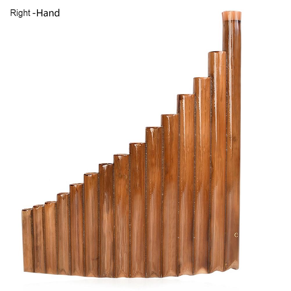 Pan Flute 15 Pipes G Key Bamboo Pan Flute Chinese Traditional Musical Instrument Pan Pipes