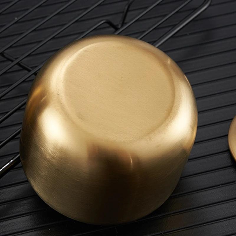 Stainless Steel Seasoning Jar Gold Silver Sugar Bowl With Lid Chili Oil Salt Pepper Jar Seasoning Bottle Box Kitchen Tool