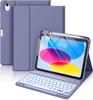 iPad A16 Backlit Bluetooth Keyboard Case for Air 1 10.9" with Pencil Charging Slot