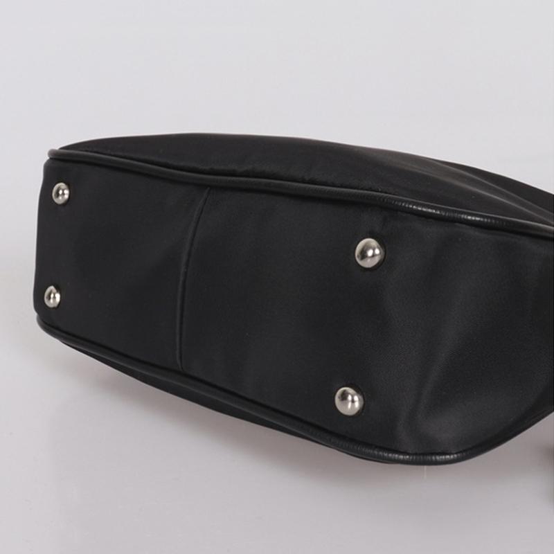 Women Vintage Nylon Shoulder Hobo Bags Fashion Chain Underarm Crossbody Bags CLE