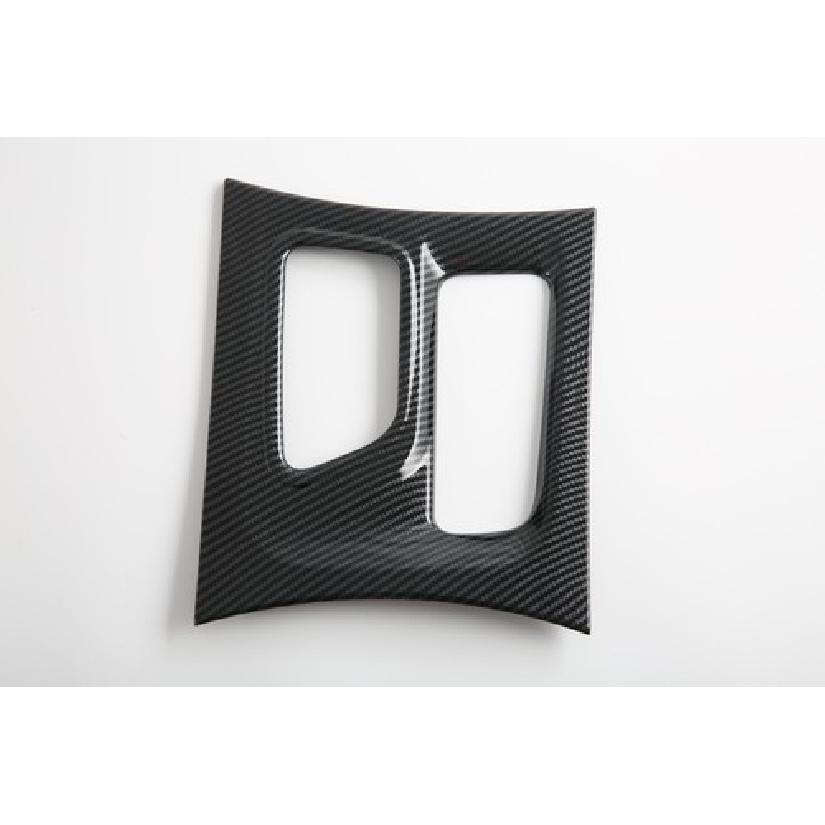 Carbon Fiber Console Gear Shift Knob Cover Trim For 2016- Dodge Charger