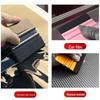 Thickened Fiber Suede Transparent Film Scraper for Car Body Color Change, Double-Sided Square Tool