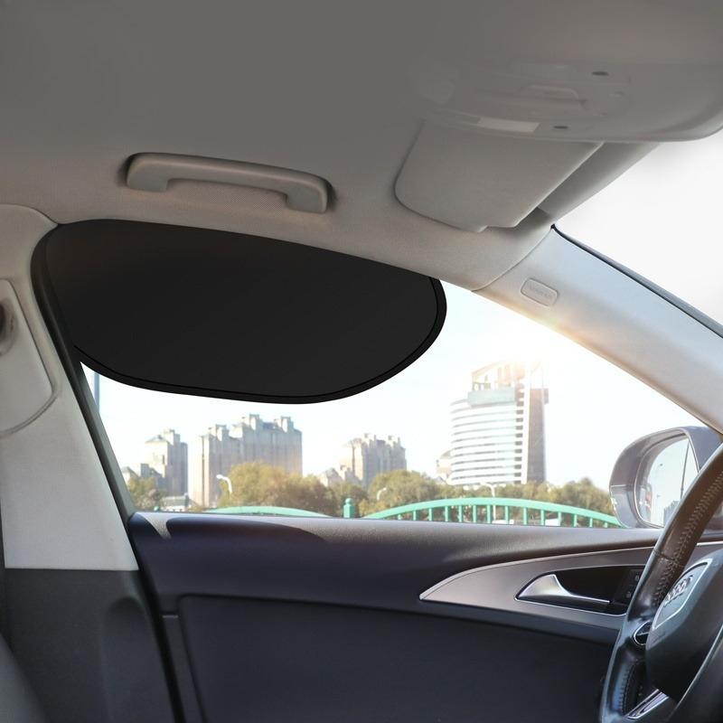 2pcs Set of Summer Sun Visor for the Driver and Front Passenger Seats of a Car, Heat Insulation Cooling,Driver's Seat Sun Visor