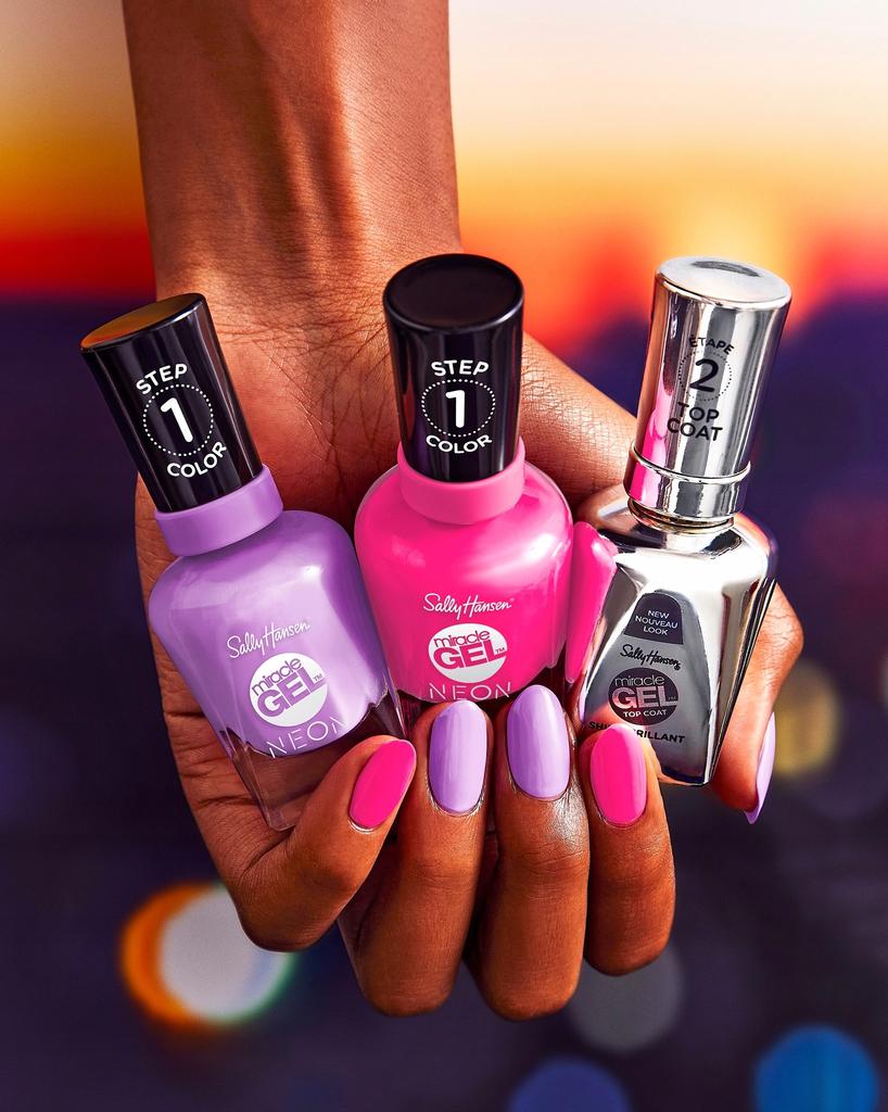 Sally Hansen Miracle Gel Fuchsia Fever Nail Polish 14.70 Neon
