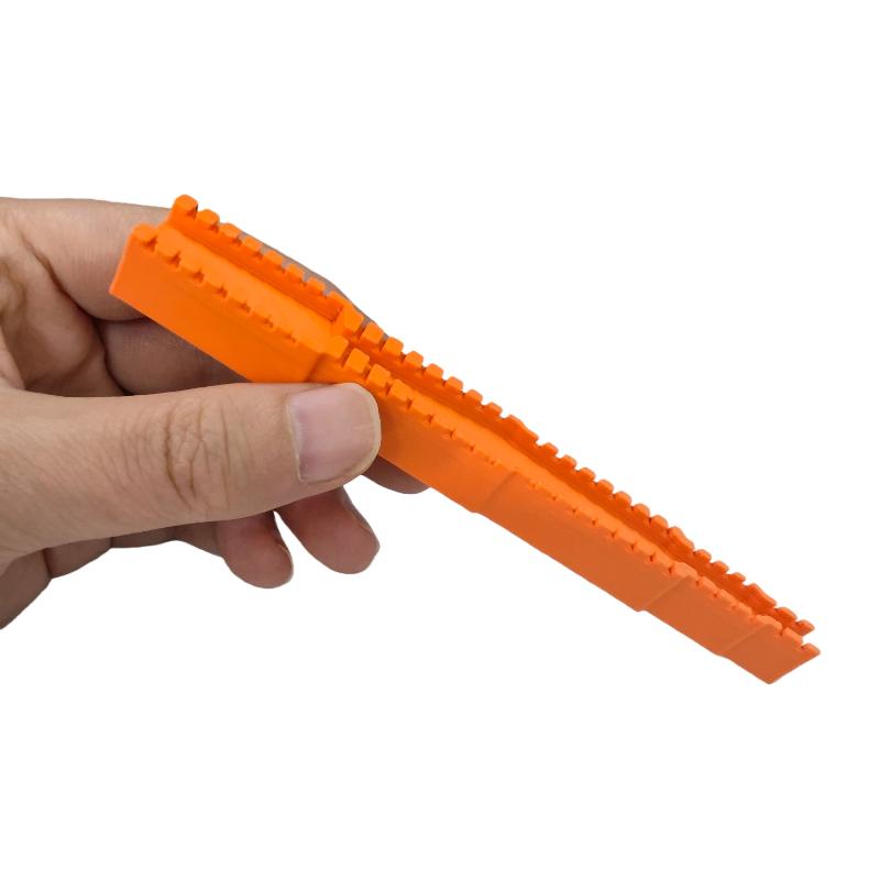 1 Pieza Plegado y Montaje Preciso de Terminales de Componentes Electrónicos Herramientas de Plantilla de Plegado de Terminales de Resistencias de Precisión Impresas en 3D