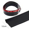 Home Window Water Blocking Bar Sliding Window Rain Weatherstrip Soft Rubber Water Rain Deflector Board Windproof Sealing Strip