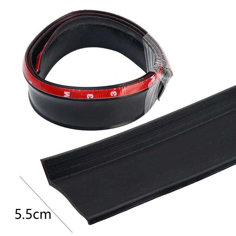 Home Window Water Blocking Bar Sliding Window Rain Weatherstrip Soft Rubber Water Rain Deflector Board Windproof Sealing Strip
