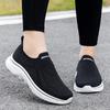 Spring Slip-On Shoes for Women and Men - Soft, Non-Slip Sole, Breathable, Comfortable for Middle-Aged and Elderly Walking