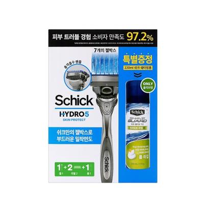 Schick Hydro5 Cilt Koruma Projesi (Sap + 2 bıçak + Tıraş Köpüğü)