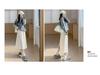 H253 Retro European Cotton Velvet A-line Skirt with Back Slit - Slimming Mid-Length Versatile Women's Skirt