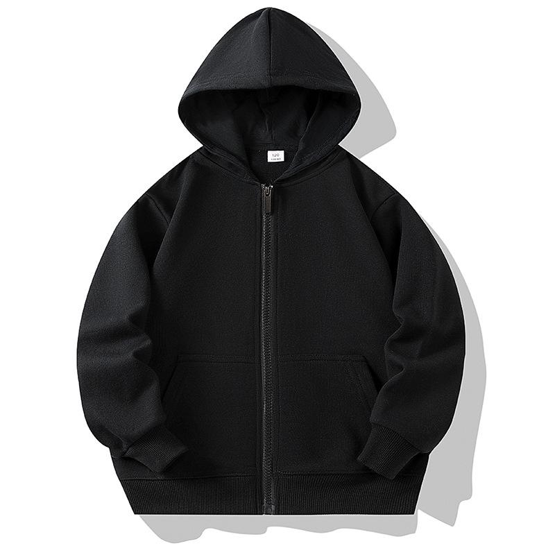 

Детская куртка-худи на молнии - Повседневный спортивный топ для мальчиков и девочек на весну и осень 150 cm