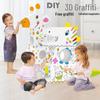 3D DIY Graffiti Dinosaur Cardboard Toy - Wearable Children's Assembly Set