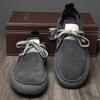Mode Freizeit Schuhe Herren Schnür-Sneakers Designer Flache Schuhe Herren Schnür-Oxfords Rindsveloursleder Mode Runde Zehenpartie Freizeitschuhe Herren