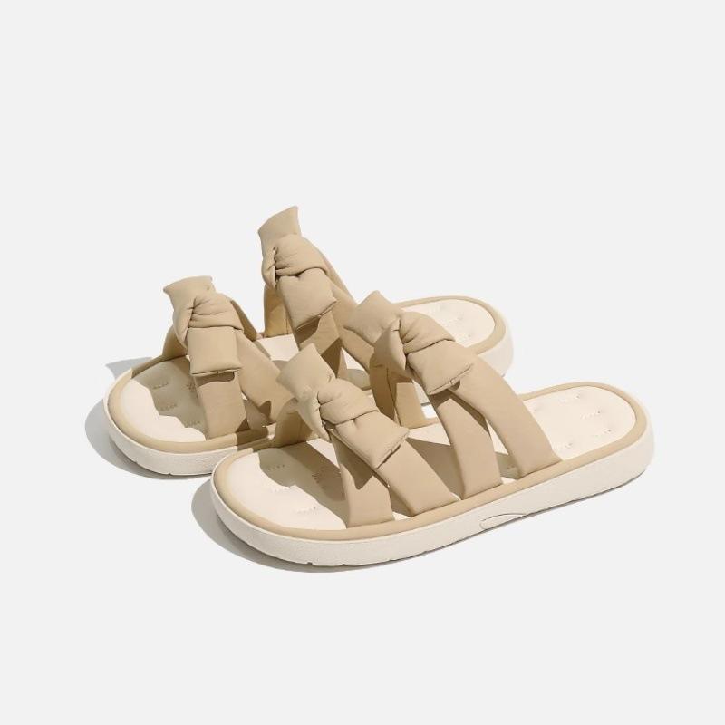 Fashion Shoes Low PU Fabric Hoof Heels Rome Rubber Cotton Shoes Low Cotton Fabric Rome Rubber PU Hoof