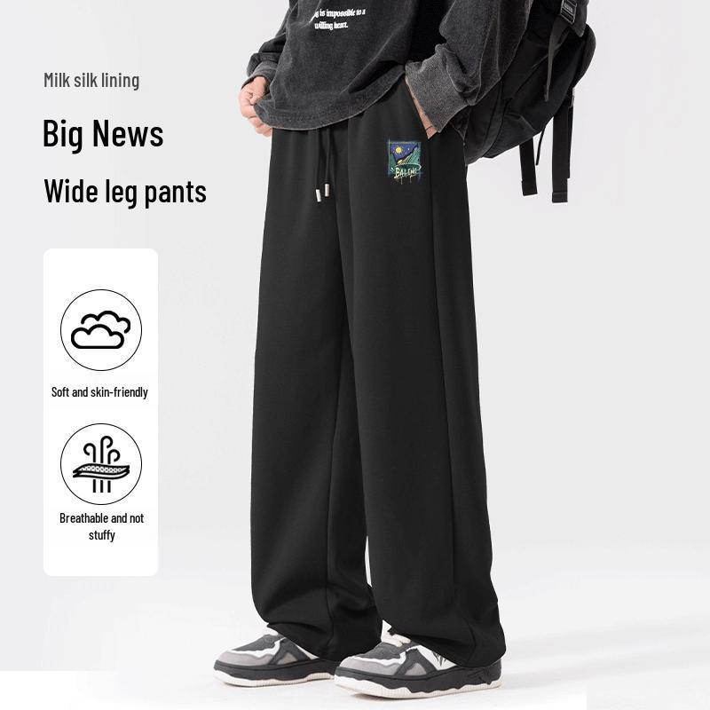 Baleno Men's Fall 2024 Wide-Leg Casual Pants