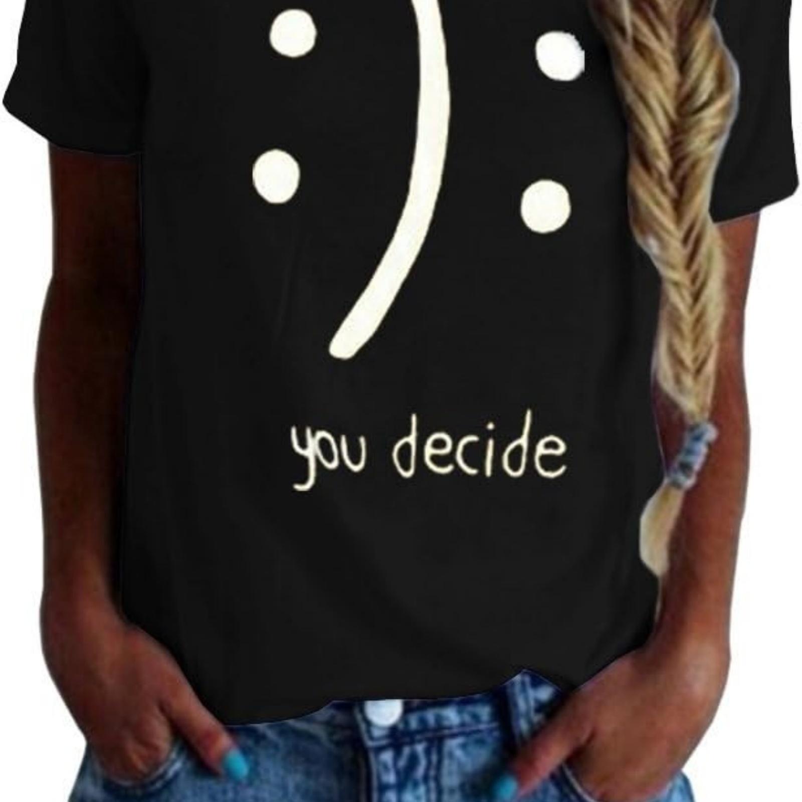 BLACKMYTH Women s T-Shirts Cotton Funny Graphic Design Casual Short Sleeve Top Tees S