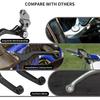 Dirt Bike Clutch Brake Levers,CNC Billet Pivot Handle Levers for TTR 230 2005-2024/YZ80 YZ85 2001-2014/RM85 2005-2019/RM125 RM250 2004-2008 - Black