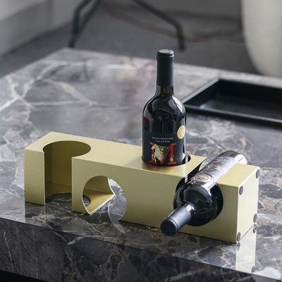 Kreative Abstrakte Geometrische Metall-Weinregal-Ornamente Modellraum Hotel Restaurant Weinschrank Wohnzimmer Kunst Weiche Dekoration