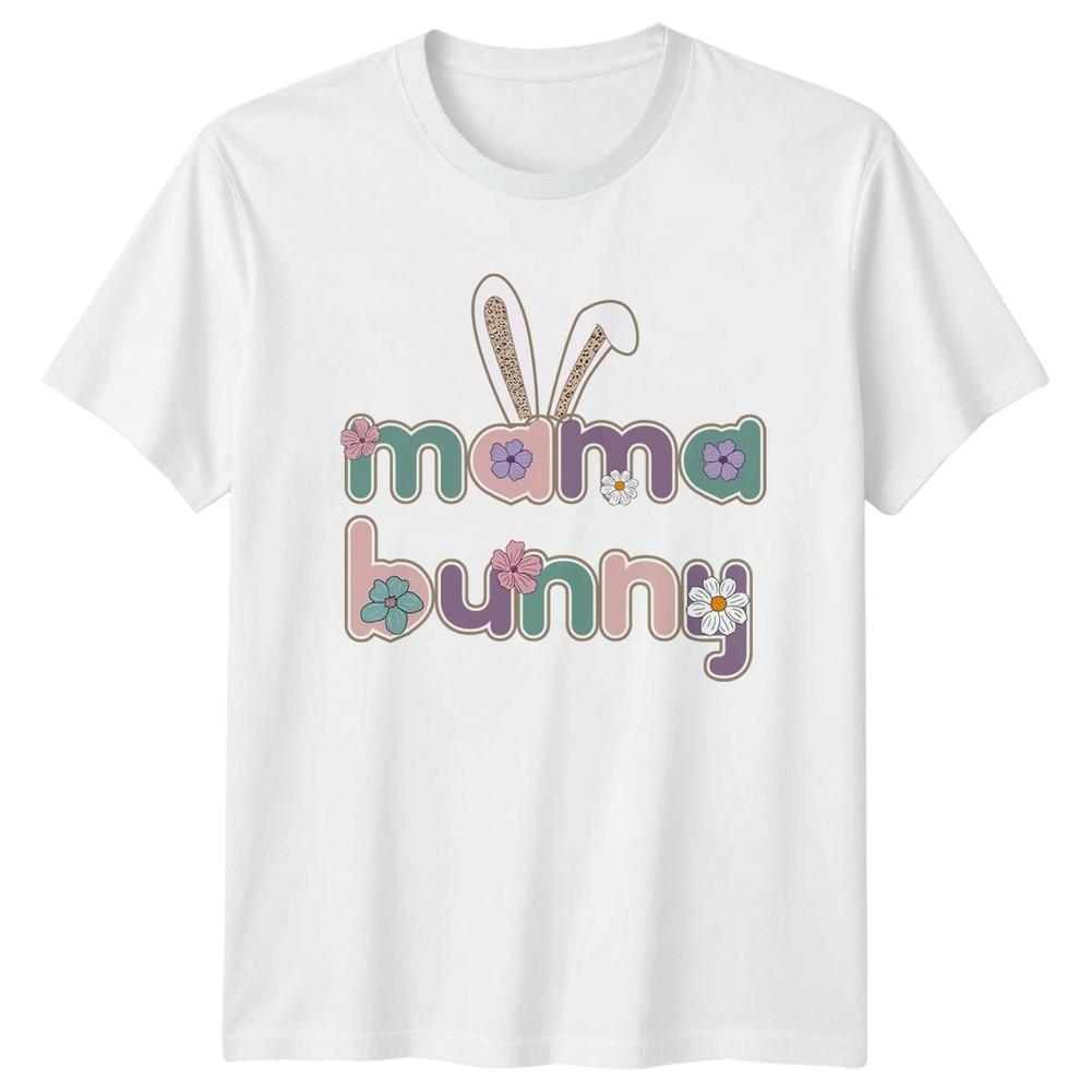 Mama Bunny Unisexs TShirt Bunny Mom Easter Easter Gift For Her S