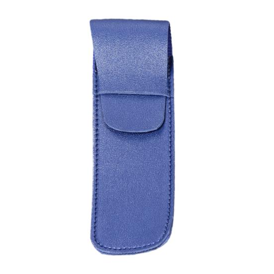 Faux Leather Pen 3 Pens Protective Pouch Holds Pen Case Travel Pencil Case Pocket Pen Protector
