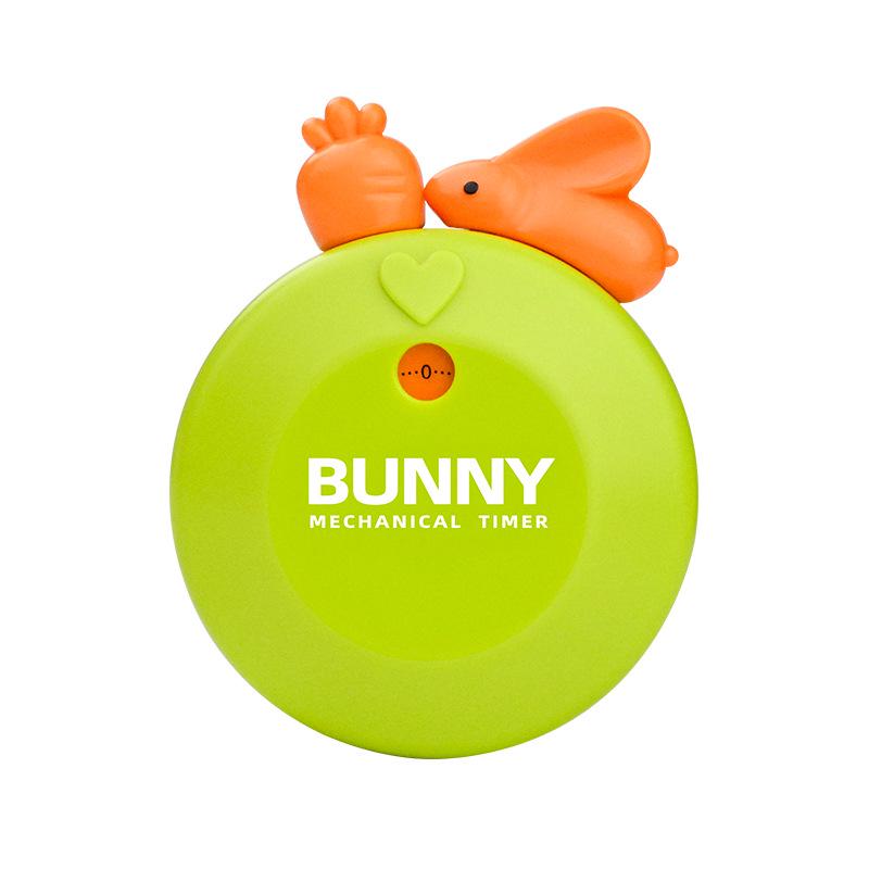 Children's Cartoon Rabbit & Squirrel Magnetic Timer for Cooking & Study