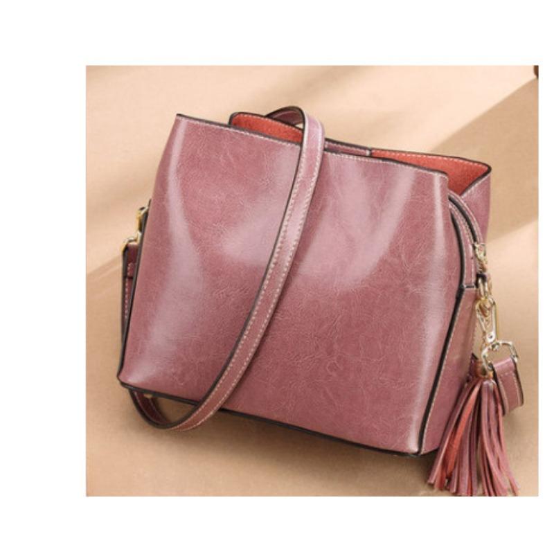 

Женская сумка из коровьей кожи первого слоя, модная сумка с бахромой, женская сумка с косым плетением, женская сумка через плечо