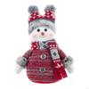 62KD Hat Christmas Dolls Figure for Christmas Mantels Shelf Adornment Display